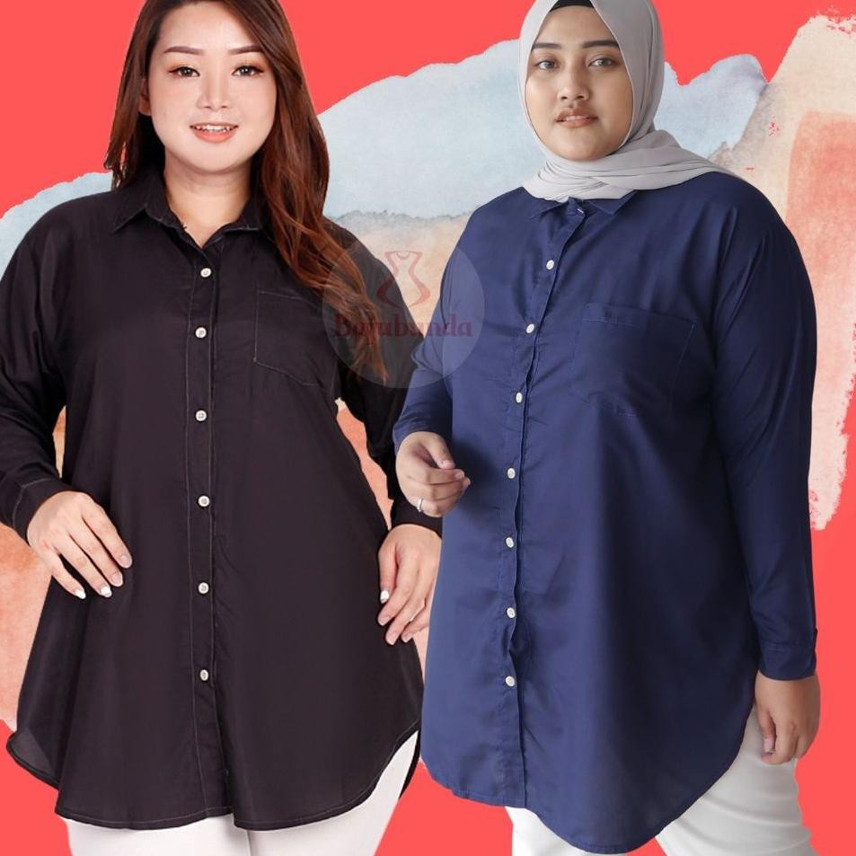 Mall TUNIK BIG SIZE LD 130 / BAJU JUMBO WANITA / UKURAN BESAR / BAJUBUNDA / XXXXL / TUNIC JUMBO