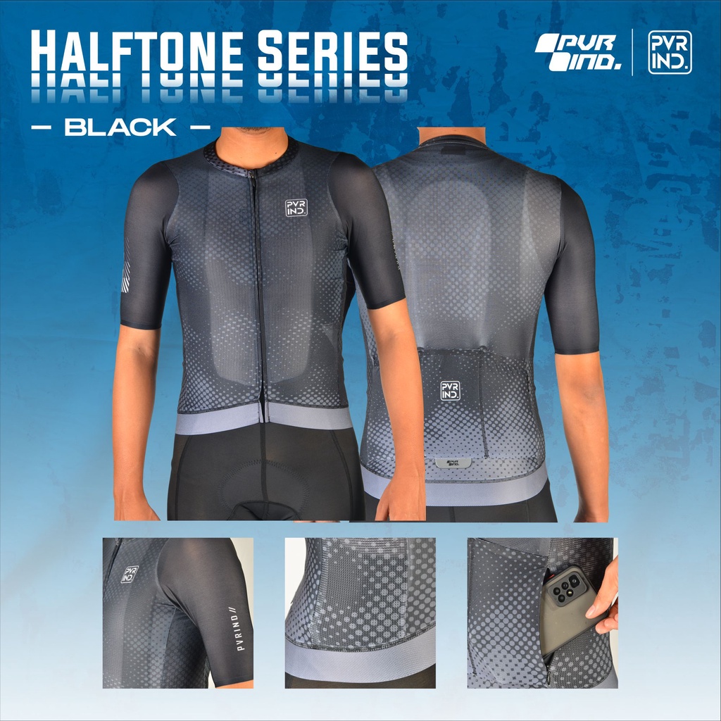 PVR IND JERSEY ROADBIKE HALFTONE SERIES