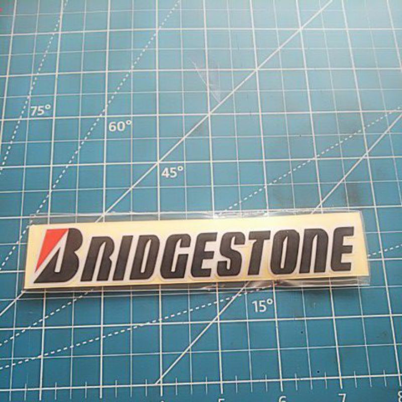 stiker cuting Bridgestone