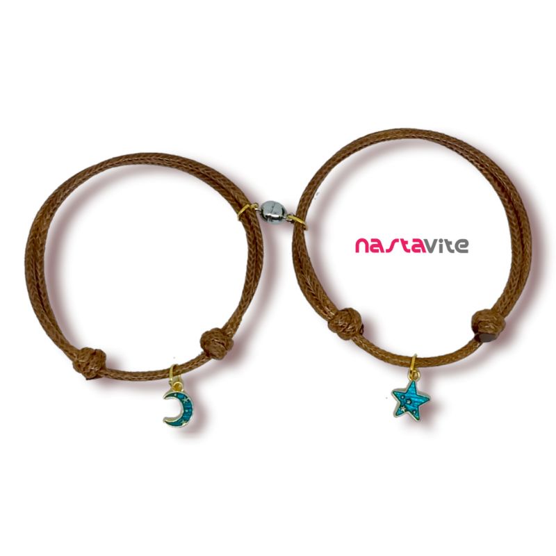 Gelang couple magnet sahabat pacar bestie murah tali korea