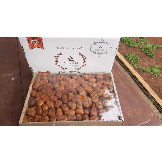 

~@~@~@~@] Kurma Sukkari Sukari Al Qaseem Al Qosim Premium 3 kg Kurma Raja