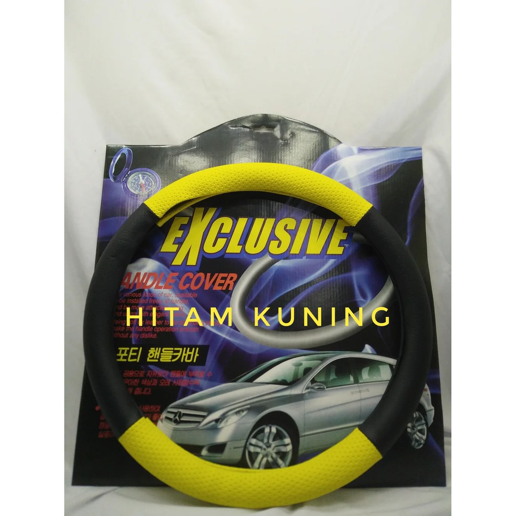 Sarung Cover Setir Stir Steering Wheel Cover Exclusive