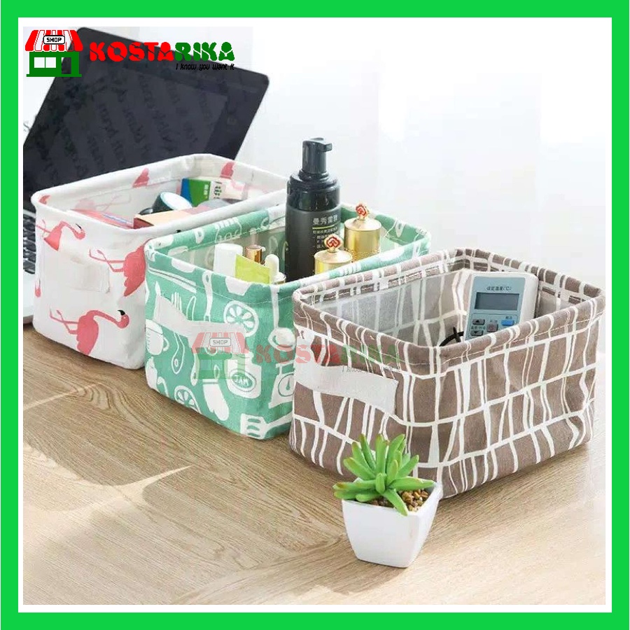 KOSTARIKA Storage Kotak Mini Kotak Penyimpanan Serbaguna Multifungsi Perlengkapan Rumah Storage Box Organizer Kotak