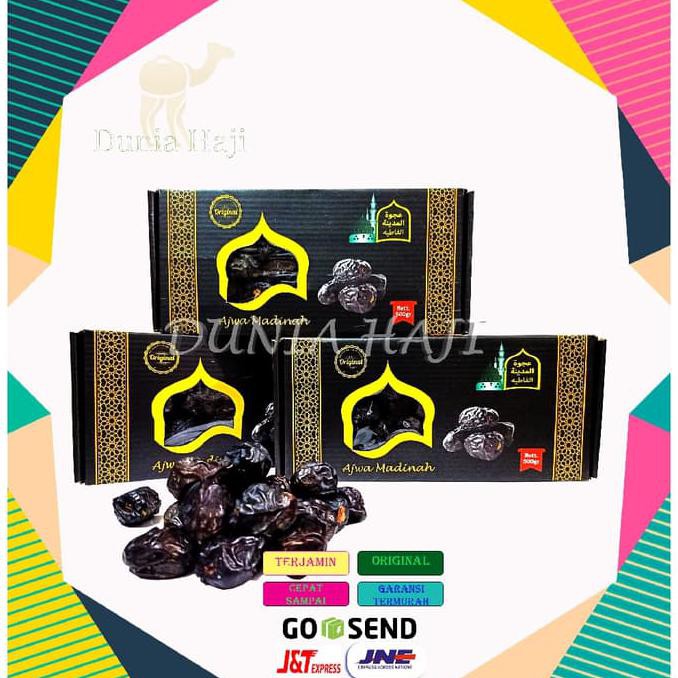 

Kualitas Terbaik Kurma Ajwa Kurma Nabi Asli Madinah Kemasan Premium Oleh Oleh Haji Dan
