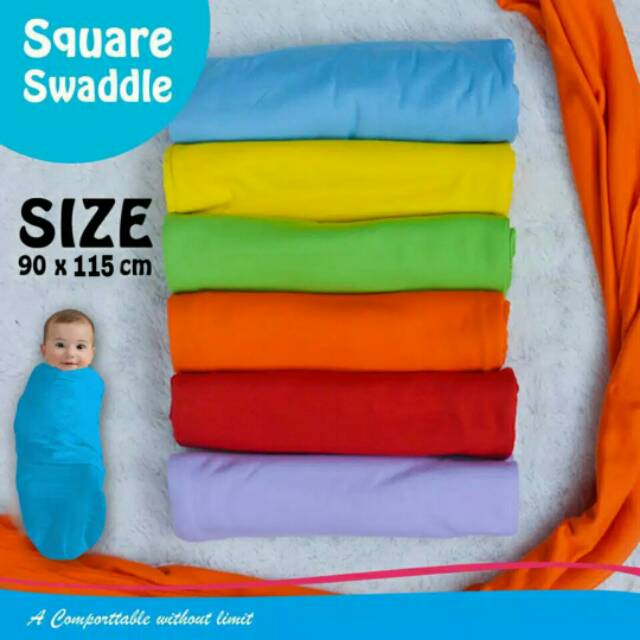 Ditababyshop Bedong Rainbow Polos Isi 6 Pcs Bedong Bayi Kain Polos Bedong Set Bedong Murah Shopee Indonesia