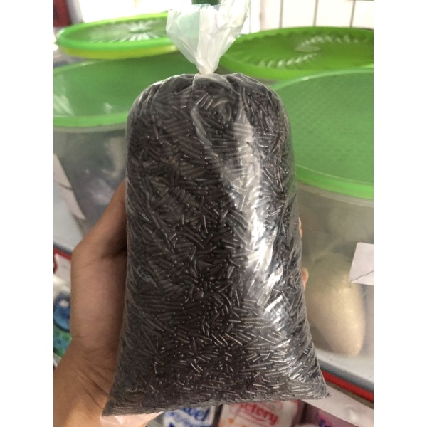 

Meses Coklat Parrot 500gr / Meises Cokelat Compound Butir