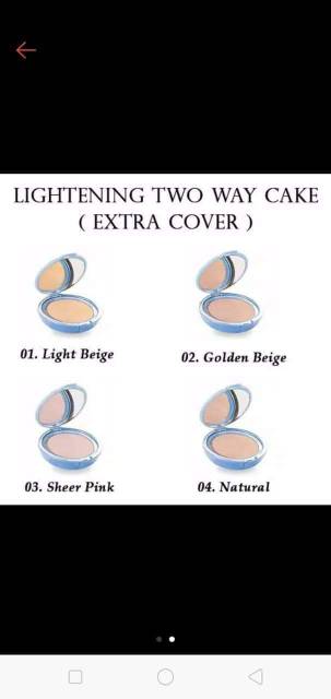 Wardah Two way cake extra cover / Wardah bedak TWC ekstra cover kemasan kaca dan reffil isi ulang