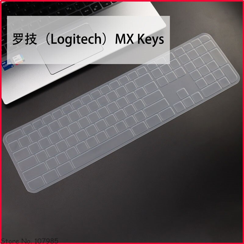 Pelindung keyboard Bahan Silikon Transparan Tahan Air Untuk Logitech Craft Advanced MX