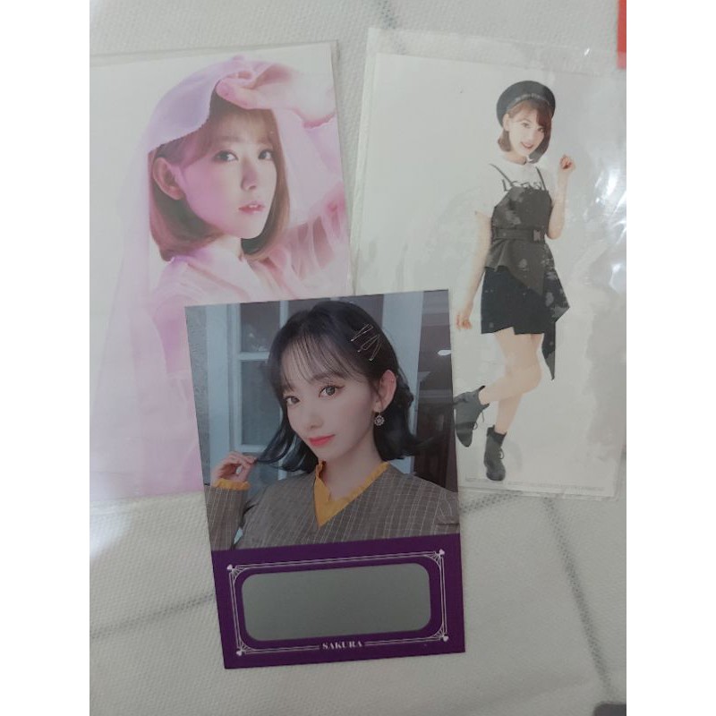 Cashbee IZ*ONE Sakura Ver, PP sakura album Japan suki to iwasetai, bruenos aires, vampire #IZONE