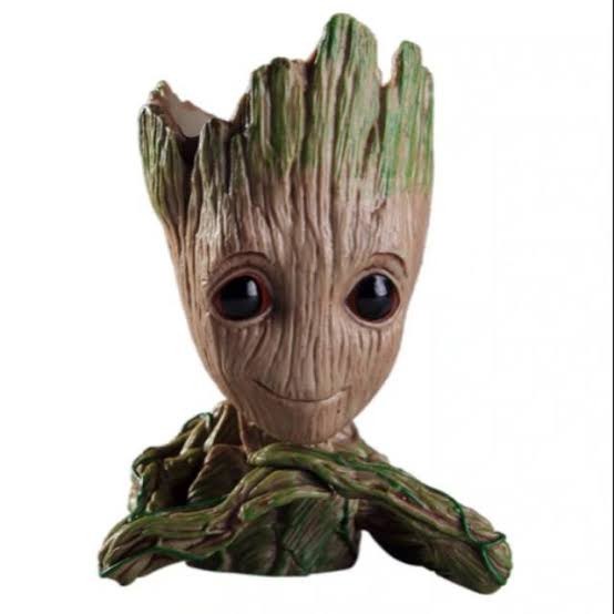 

Aman Groot Guardians Of Galaxy Action Figure / Flower Pot / Desk Pen Terlaris