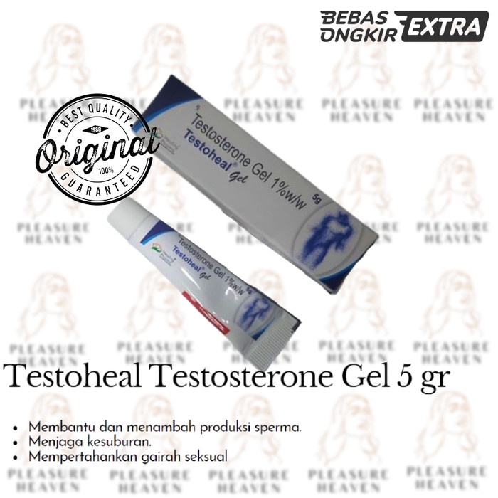 ORIGINAL Testoheal Testosterone Gel, 5 gr BEST SELLER