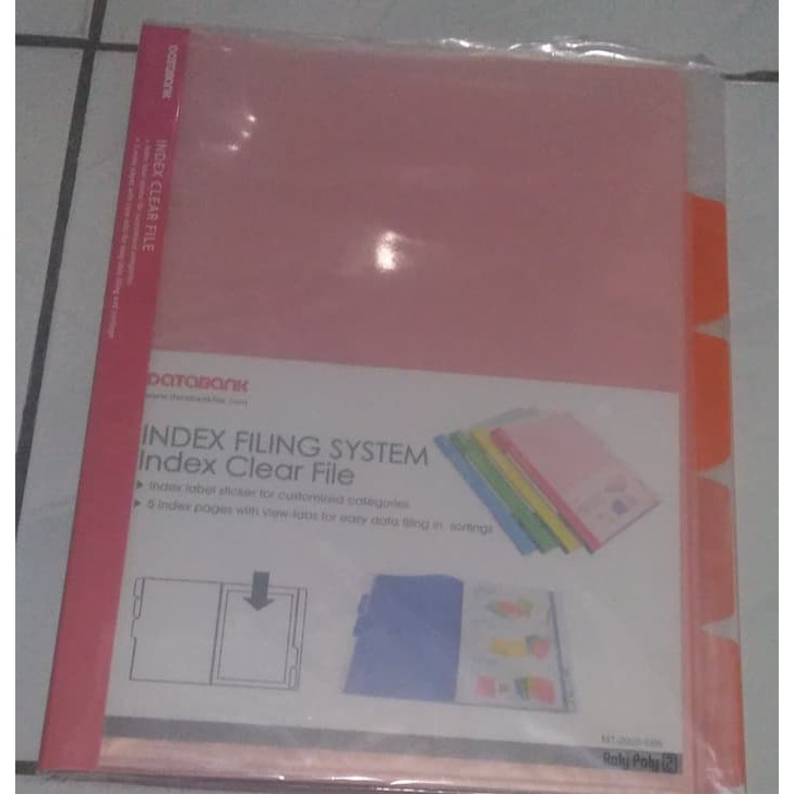 

Data bank index clear file