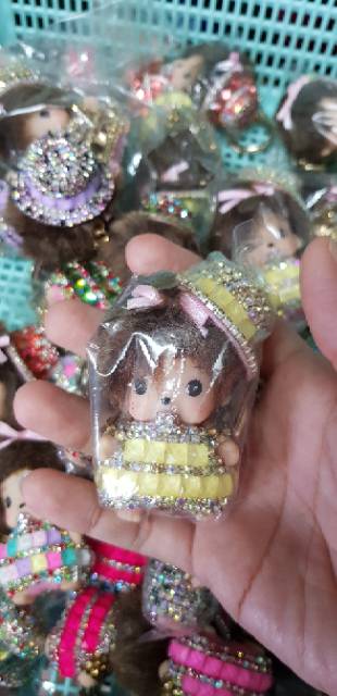 Monchichi Baby Girl doll bagcharm