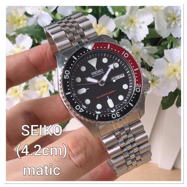 Jam Tangan Pria Seiko Diver'S All Stainless Steel