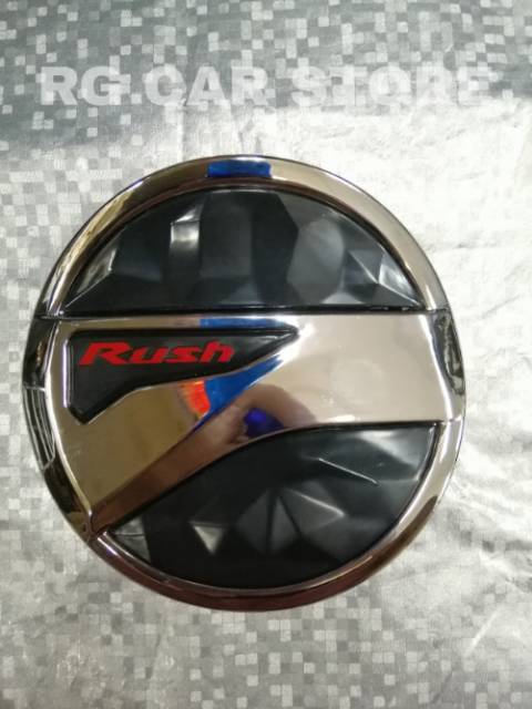 TANK COVER ALL NEW RUSH WARNA CHROME &amp; BLACK ORIGINAL KHUSUS TOYOTA RUSH