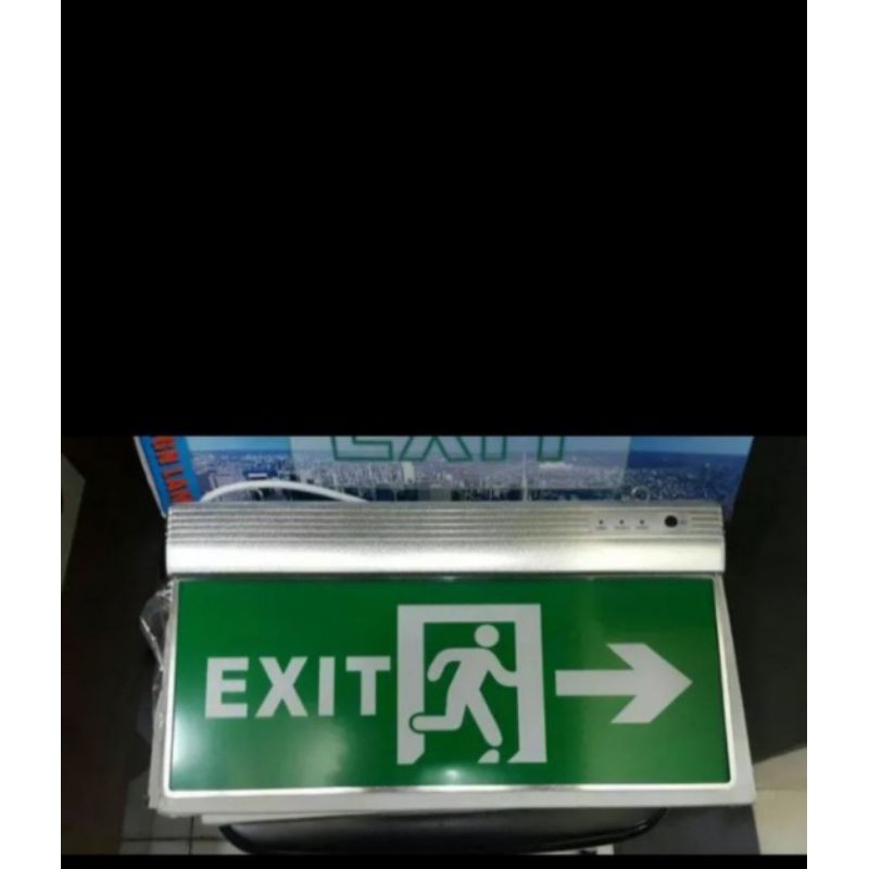 Jual Lampu Exit Led Arcylic Lampu Emergency Exit Led Lampu Darurat Led