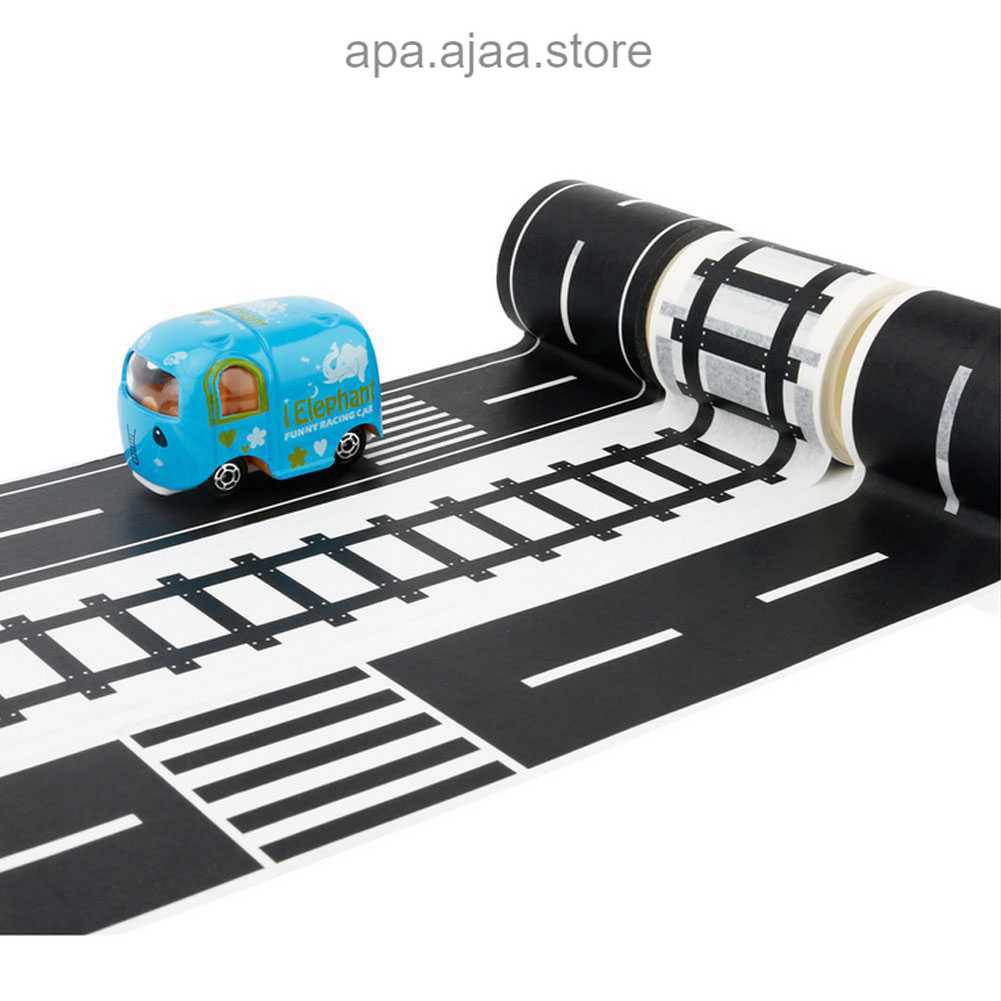 Terbaru UHOME Lakban Lintasan Mainan Anak Play Tape Road 48mm - HX-6005 Harga Grosir