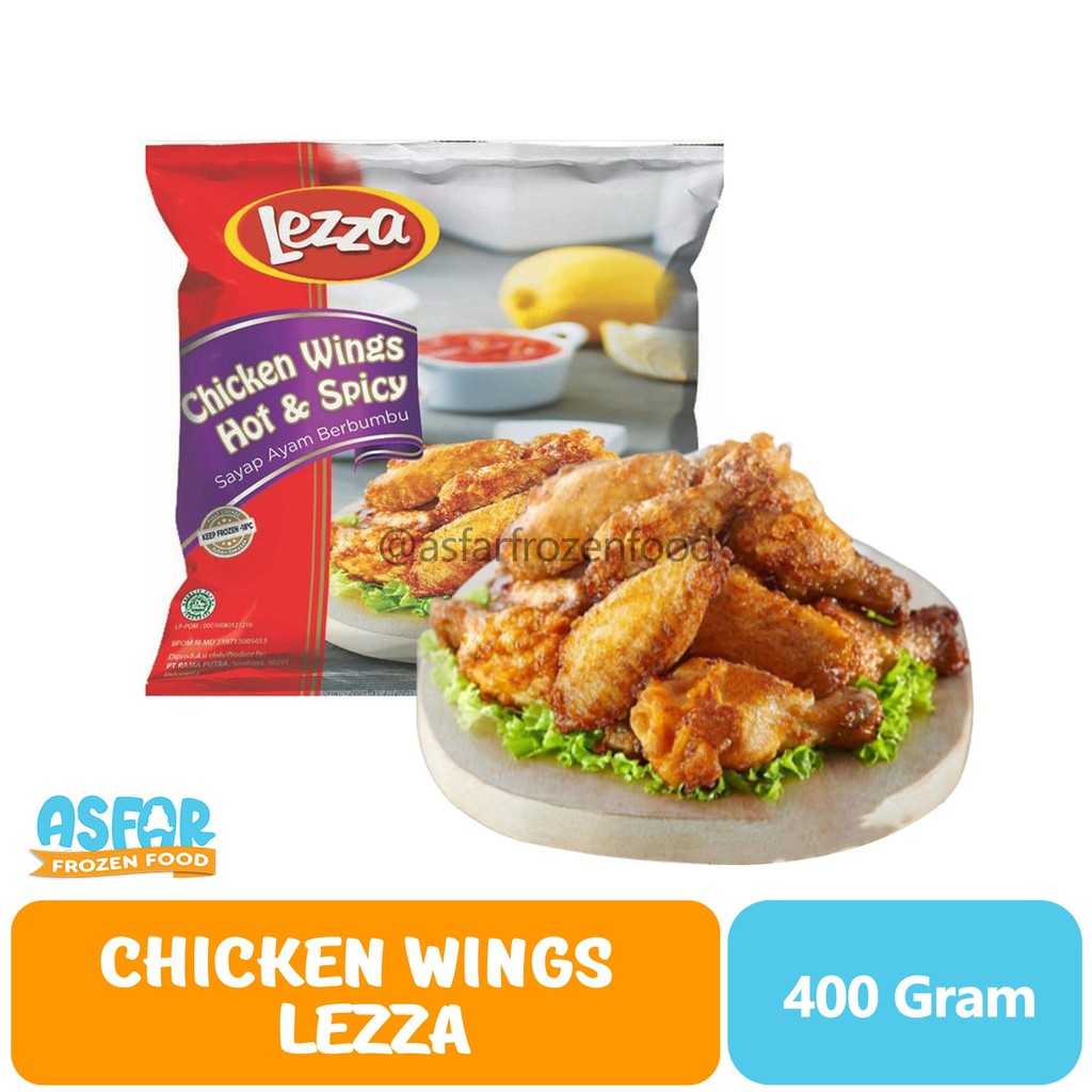 

Chicken Wings Hot & Spicy 400 Gram LEZZA