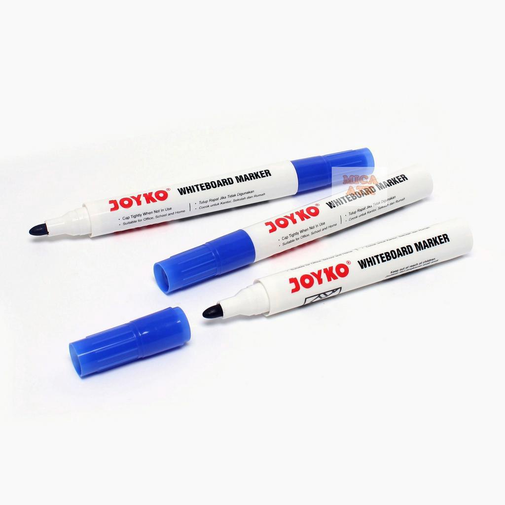 

JOYKO Spidol Whiteboard Marker WM-29 Biru [ SATUAN ]
