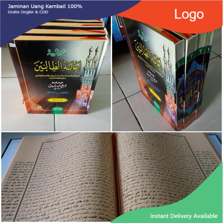 Kitab Ianatut Tholibin Ianah Haromain 4 Jilid