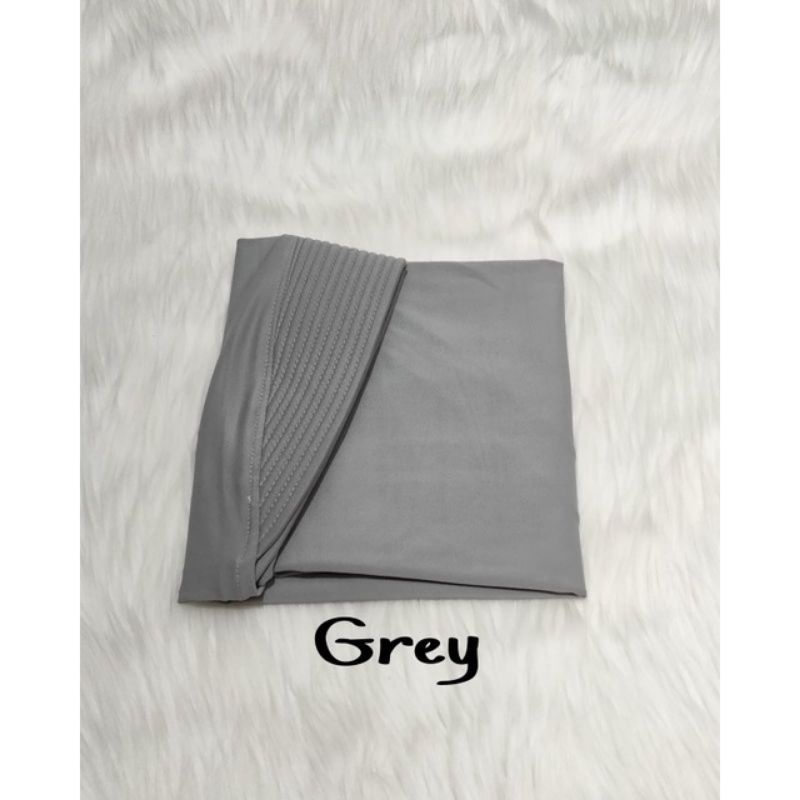JILBAB SPORT/ HIJAB BERGO SPORT INSTAN PREMIUM/ BERGO HAMIDAH SPORT HIGH QUALITY-Grey
