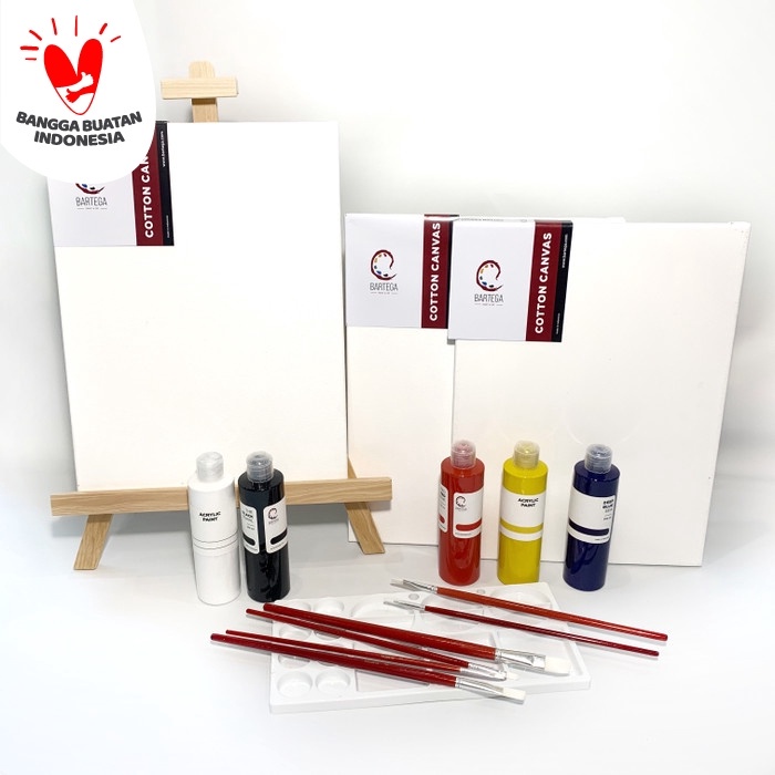 

(TERLARIS) DELUXE Painting Kit (Set Alat Lukis)