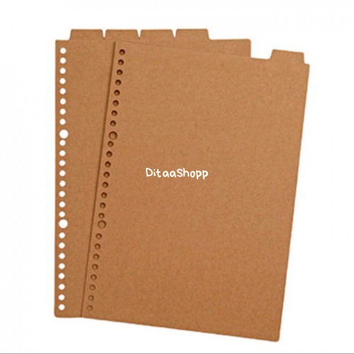 

Paper Divider A4 Muji - Pembatas Binder A4 Muji 020