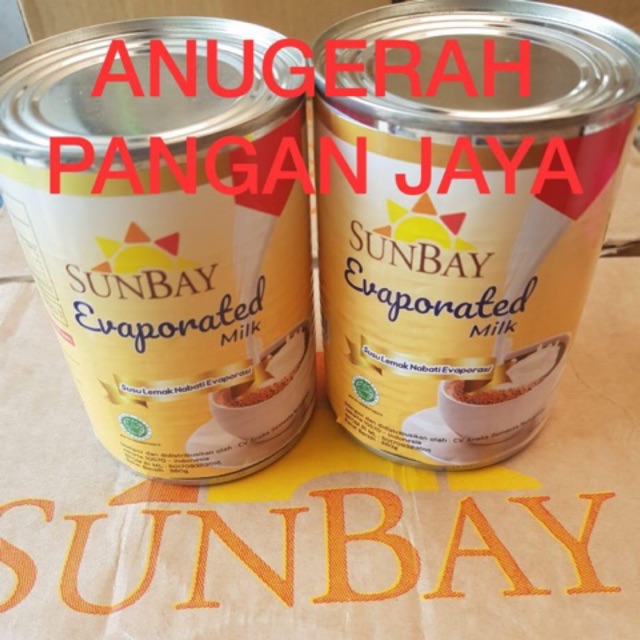 

Susu Evaporasi SUNBAY 1 kaleng