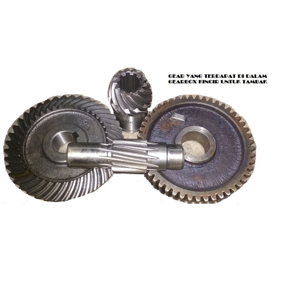 Gear set Kincir tambak model 9 Spline untuk Gearbox kincir tambak