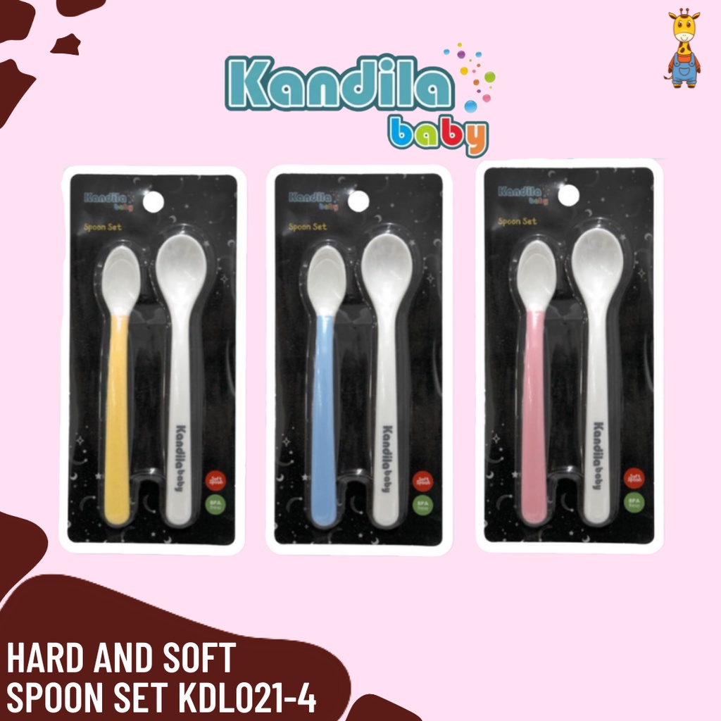 Kandila KDL021-4 Hard&amp;Soft Spoon Set