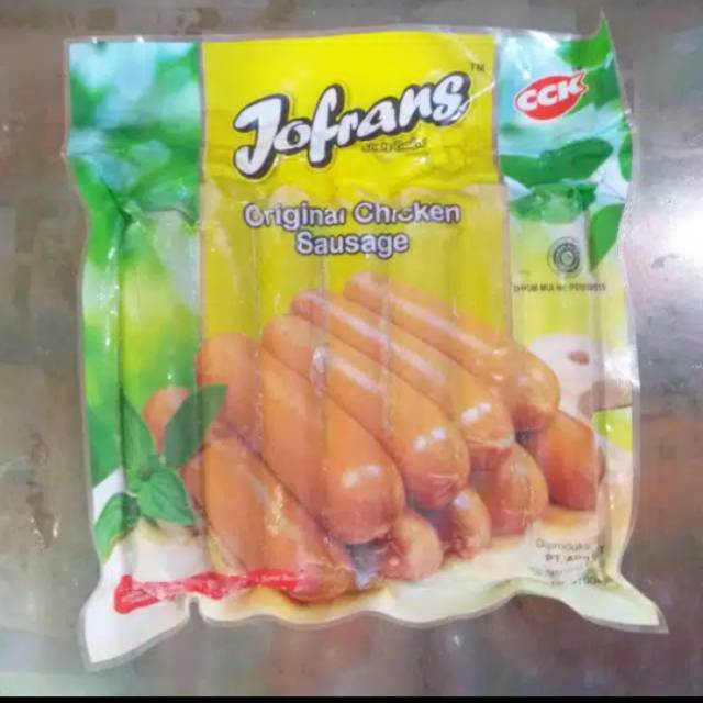 Jofrans chicken sosis ayam 500gr