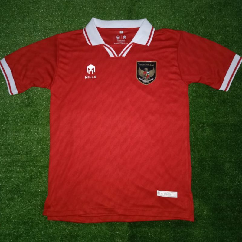 Jersey Timnas Indonesia Home Away Mills Grade Ori