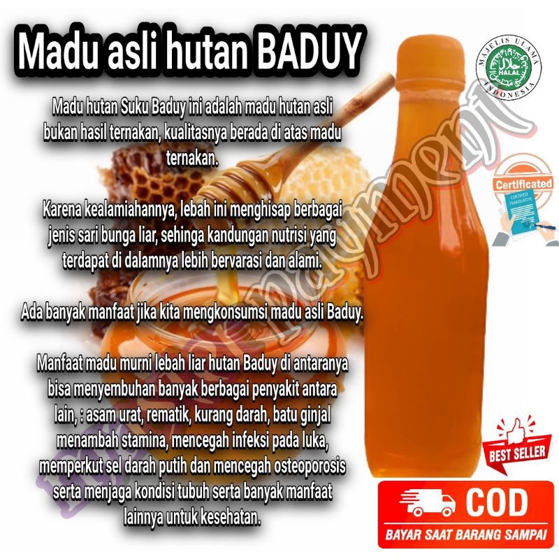 

MADU odeng asli baduy 400ml