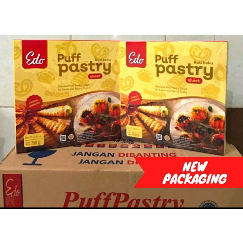 Edo Puff Pastry Sheet 750Gram