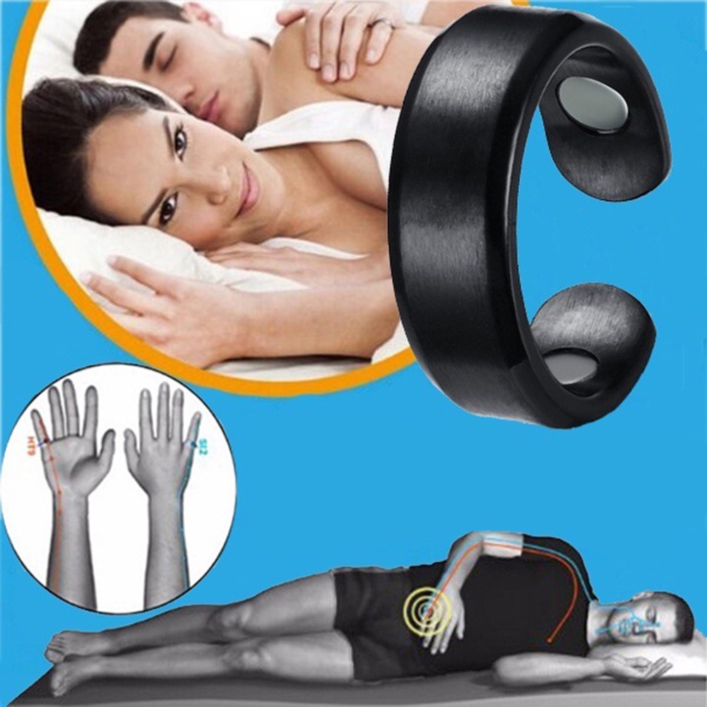 Hu Hu Hu Hu Hu Alat Bantu Pasang Kacamata♡ Cincin Magnetik Model Terbuka Anti Mendengkur Untuk Pereda Nyeri