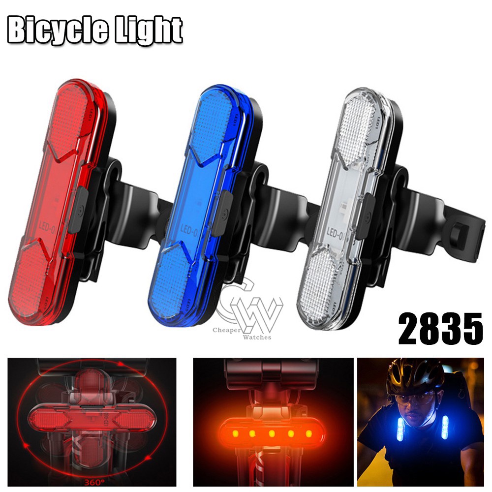 Cheaper-AS1010 Lampu Belakang Sepeda Rechargeable Bike Light