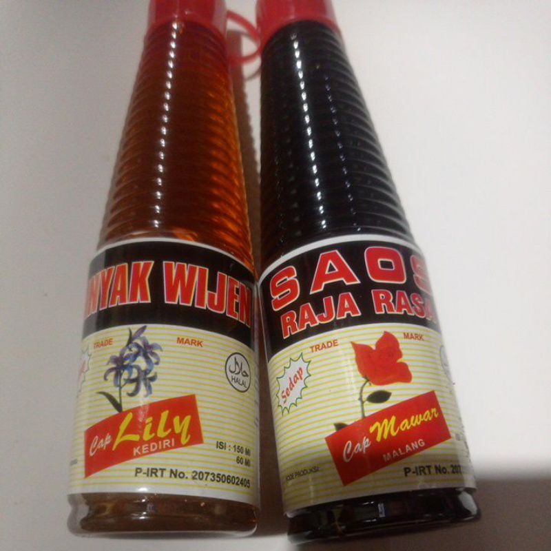 

Minyak Wijen Saos Rajarasa | 100% ORIGINAL CAP LILY