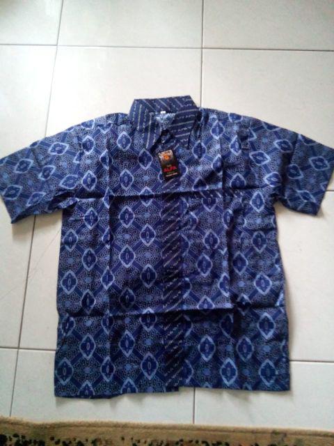 Kemej Batik Pria Kode Pb 104 | Batik Motif Wajik
