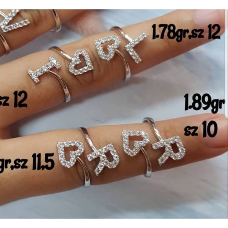 CINCIN EMAS HURUF INITIAL ALPHABET R