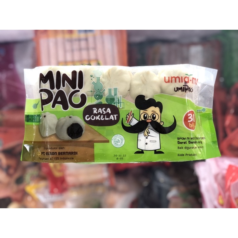 

Umiami Mipao Coklat / Mini Pao rasa Cokelat isi 30