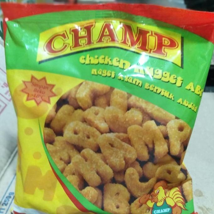 

PROMO Nuget Champ Huruf 250 gr MURAH