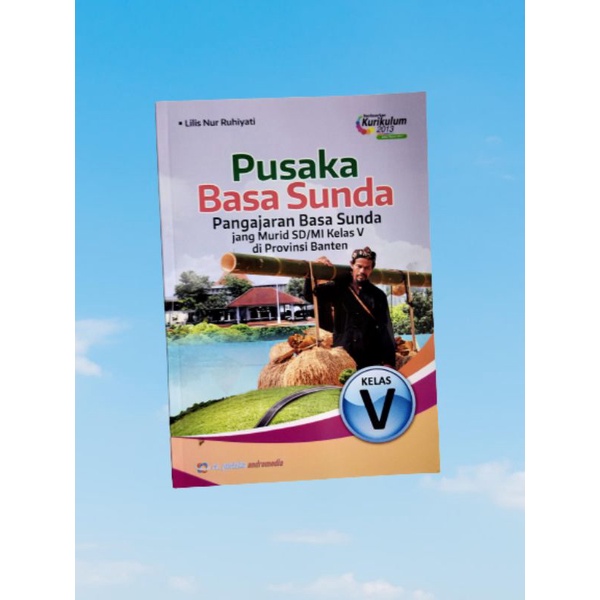 ORI buku teks pustaka basa Sunda provinsi Banten untuk SD kelas 5 penerbit pustaka andromedia