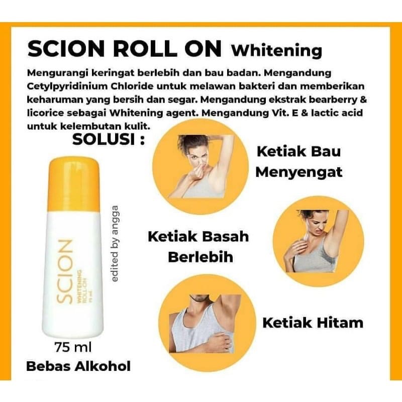 DEODORANT 75ML WHITENING PEWANGI KETIAK / KETI MENCERAHKAN