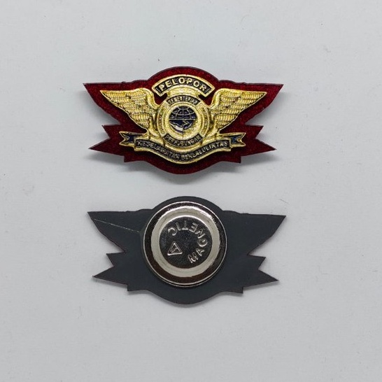 Pin Pelopor Kemenhub / Pin Pelopor Dishub / Atribut PNS / Atribut Pdh / Wing Pelopor Dishub/Atribut 