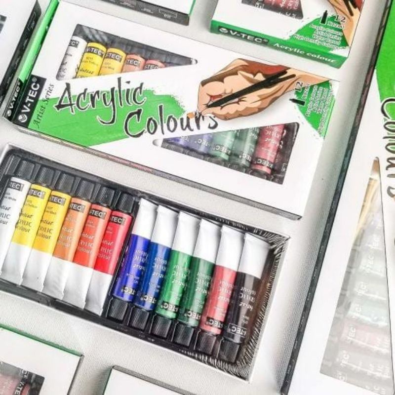 

Acrylic V-Tec 12 Warna