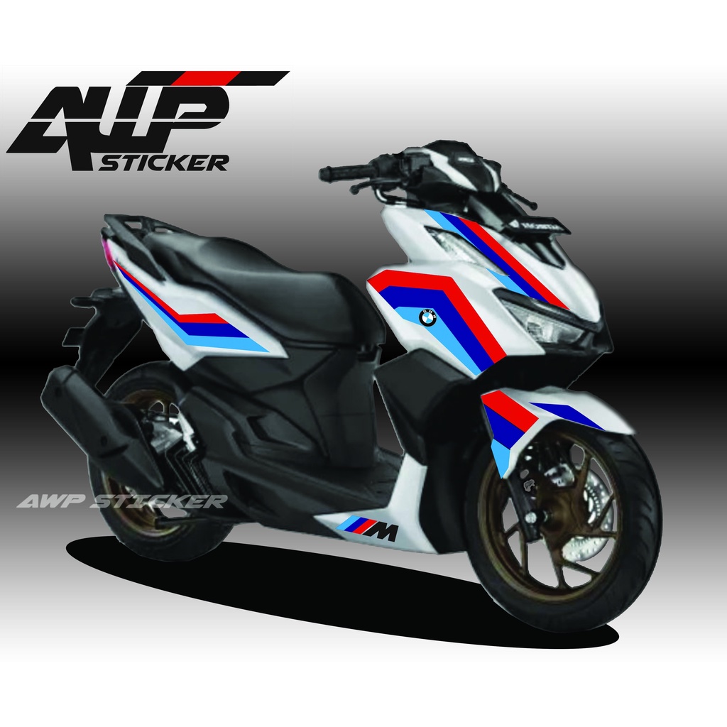 Sticker List Stiker Striping All New Vario 160 Model BMW