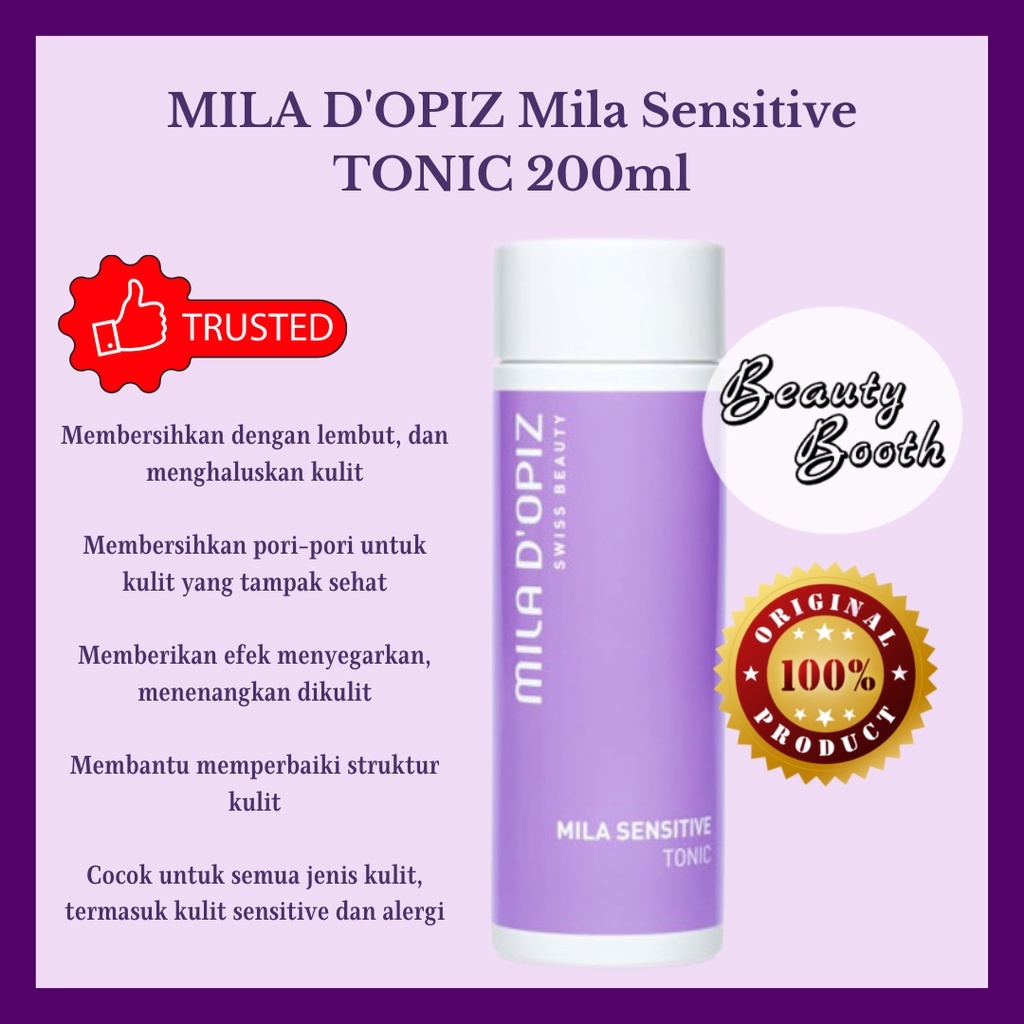 MILA D'OPIZ Mila Sensitive TONIC 200ml / MILADOPIZ SENSITIVE TONIC