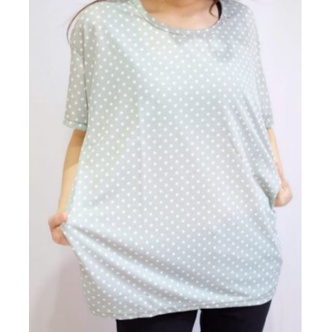 KAOS ATASAN JUMBO MOTIF BUNGA / KAOS JUMBO MURAH BERKUALITAS