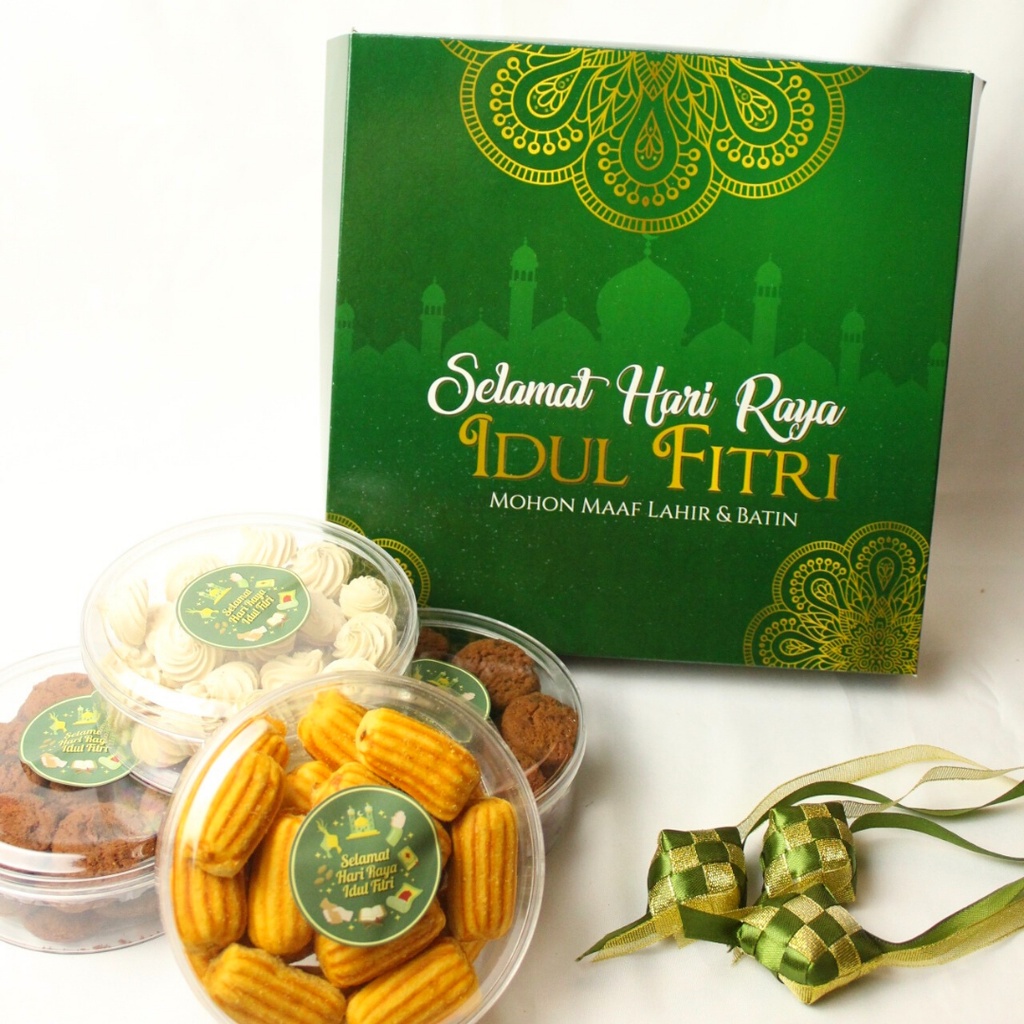 

Hampers bingkisan paket parsel lebaran kue kering chantiq bouquet