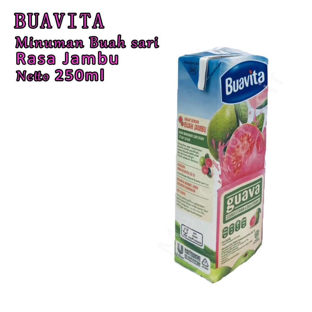 Minuman Sari Buah * Buavita * Jambu * 250ml